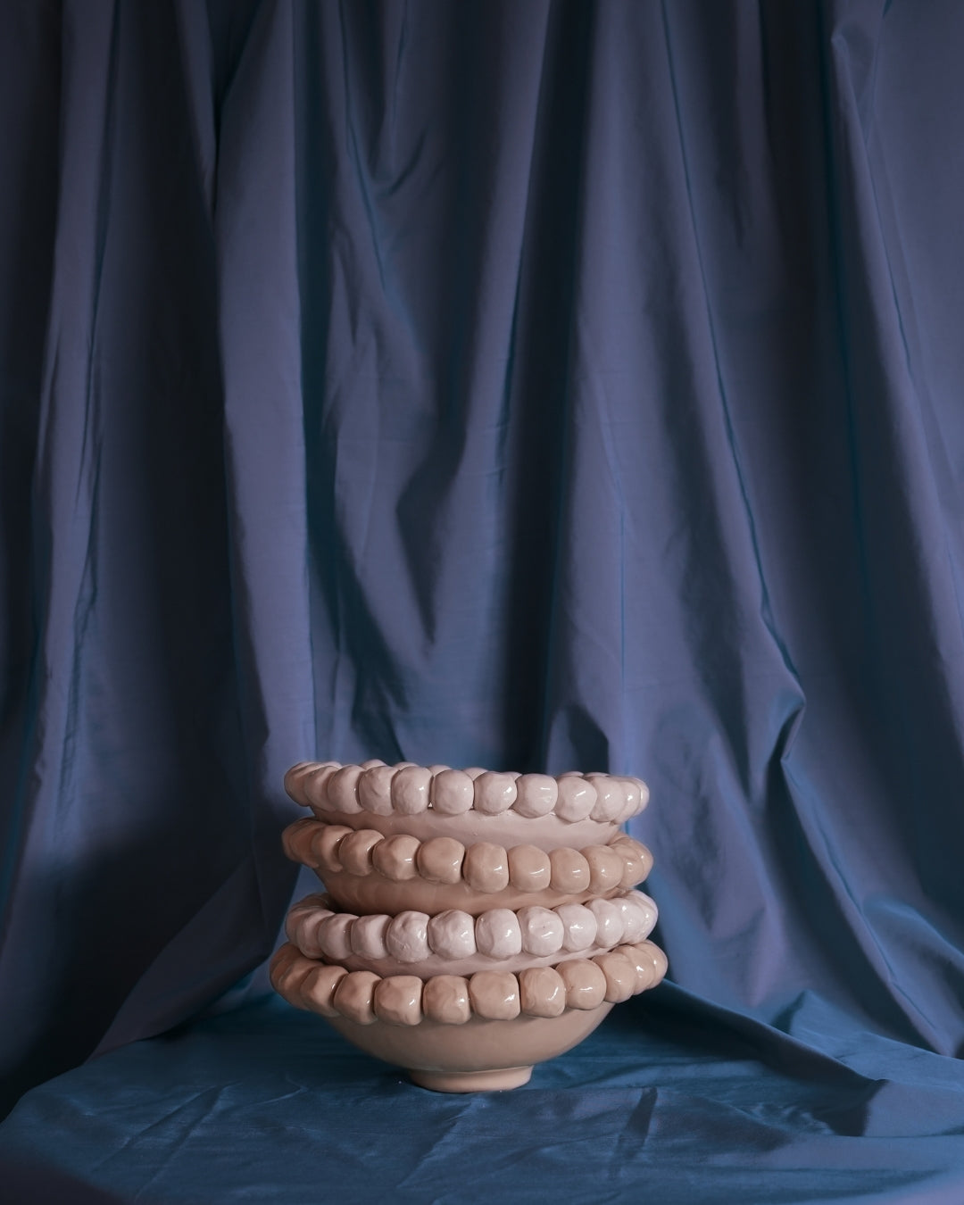 POM POM BOWL (IVORY)