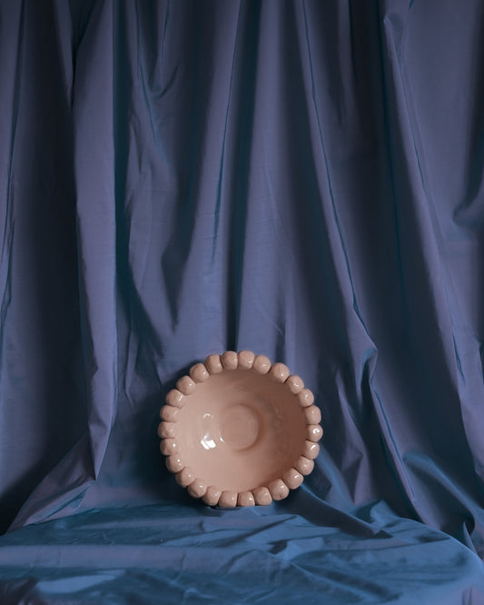 POM POM BOWL (BEIGE)